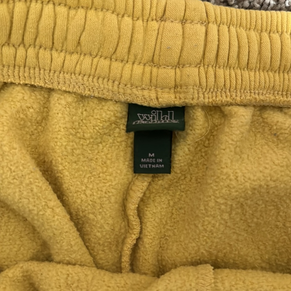 Yellow wild and fable sweat pants (WILL BE FOR SALE AGAIN NEXT SPRING!) - Picture 4 of 4